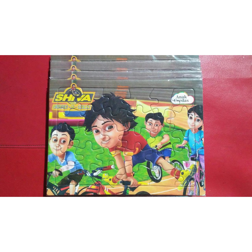 Puzzle Bahan Karton Mainan Anak Edisi Shiva