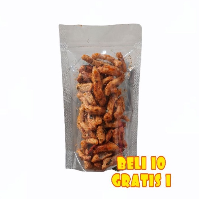 BASRENG VIRAL 70 gr, Pedas Cikruh Daun Jeruk-1