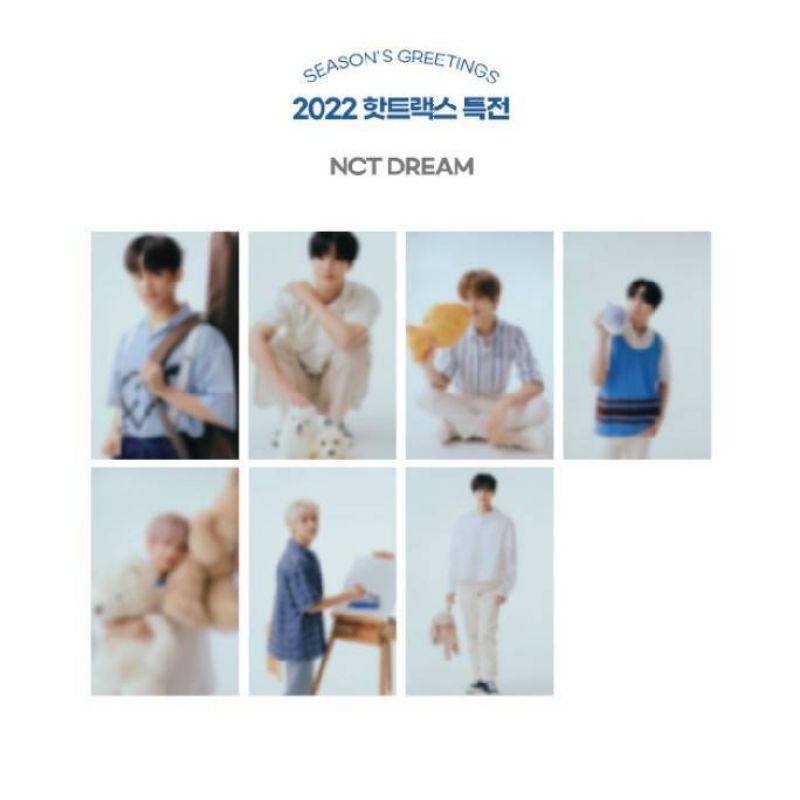 [ready] bene hottracks nct dream sg 22 season greeting nct 2022 jeno jisung