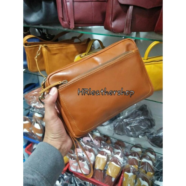 HandBag kulit sapi asli tas tangan kota Garut