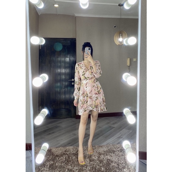 EUDORRA MINI DRESS DNP69 SUMMER LENGAN PANJANG ASIMETRI