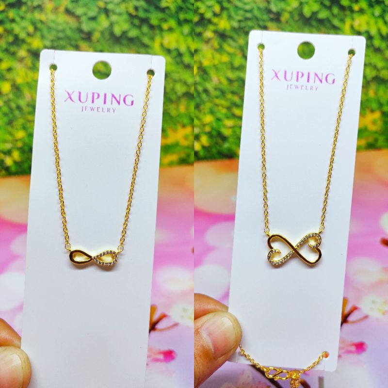 kalung xuping wanita lapis emas 24karat