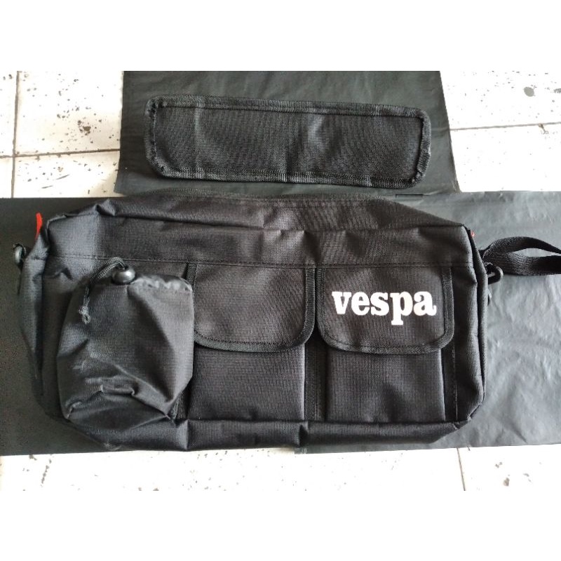 Tas bagasi tas laci Vespa super PX PS