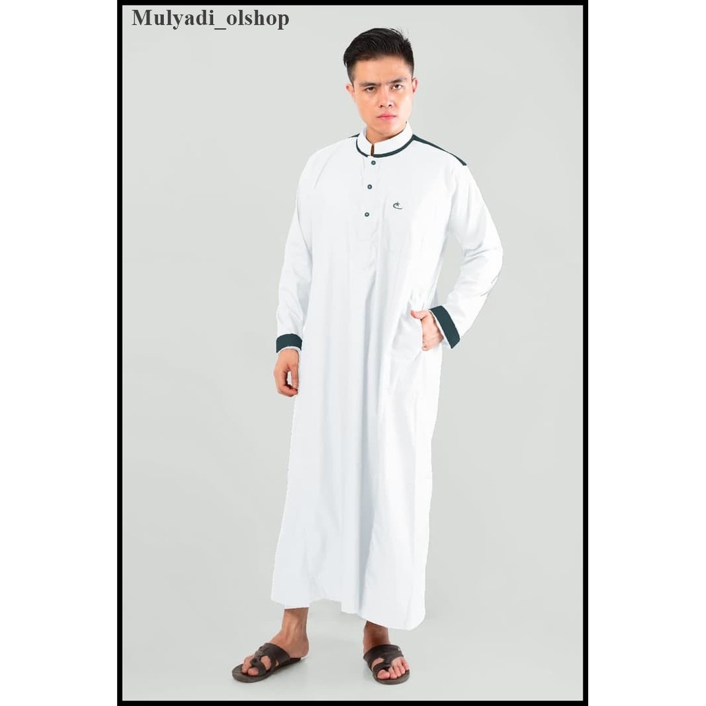 baju muslim/baju muslim pria/pakaian muslim/gamis/gamis pria/lengan panjang