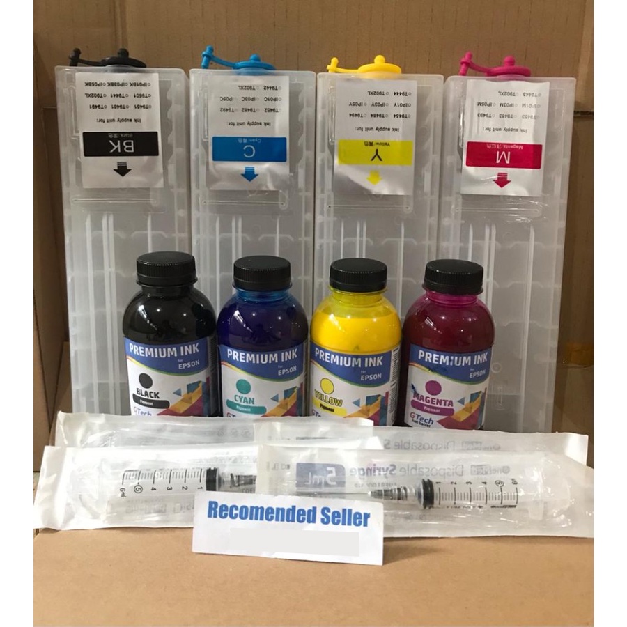 CISS Cartridge Infus Refillable Chipless Chip ARC Epson Workforce WF C579r C 579 579r