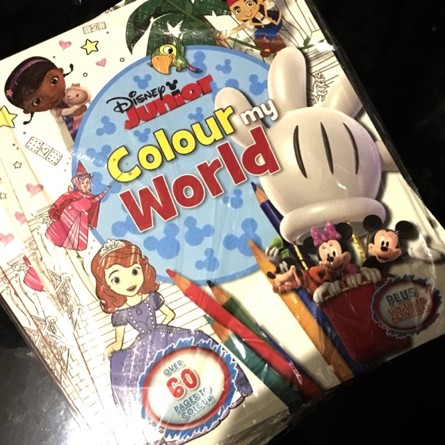 

Disney junior colour world