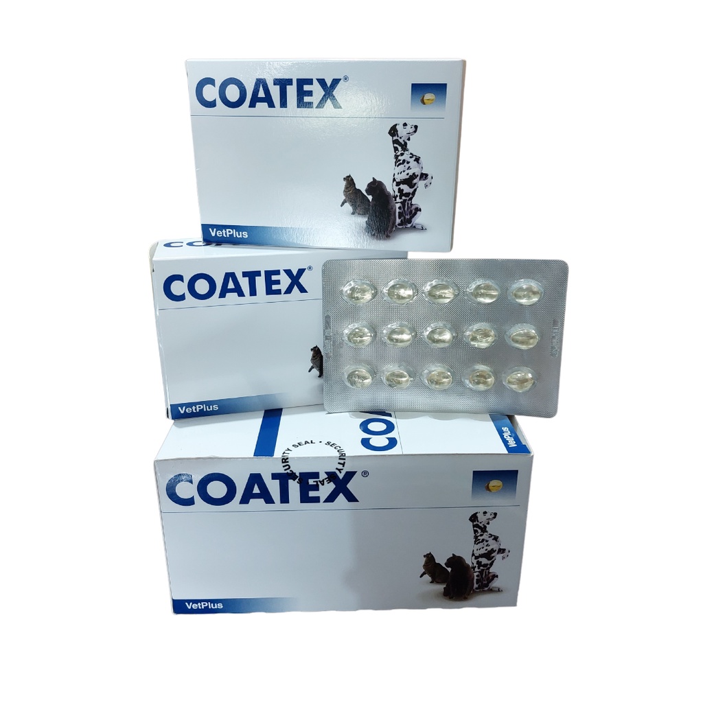 Coatex Vitamin bulu anjing dan kucing murah harga PER PCS