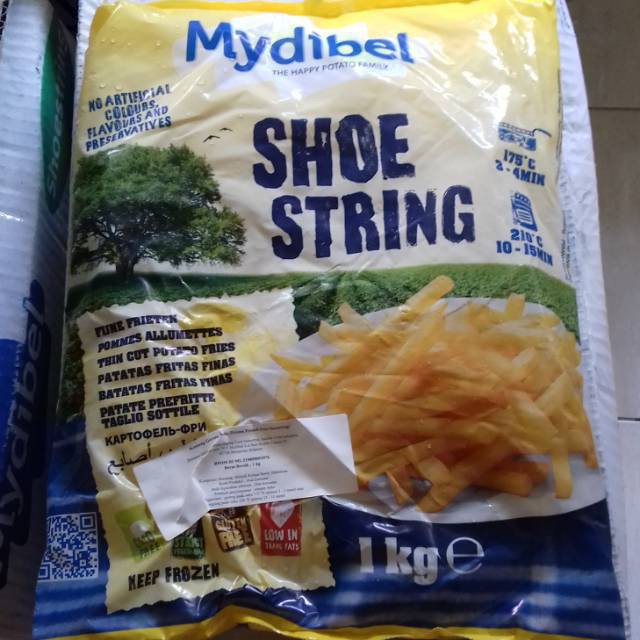 

kentang beku mydibel. Kk shoestring. Crinkle 1kg