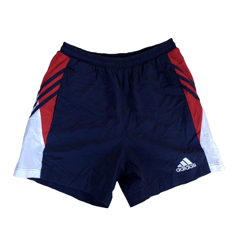 CELANA PENDEK VINTAGE ADIDAS 3STRIPE SIZE 29-31