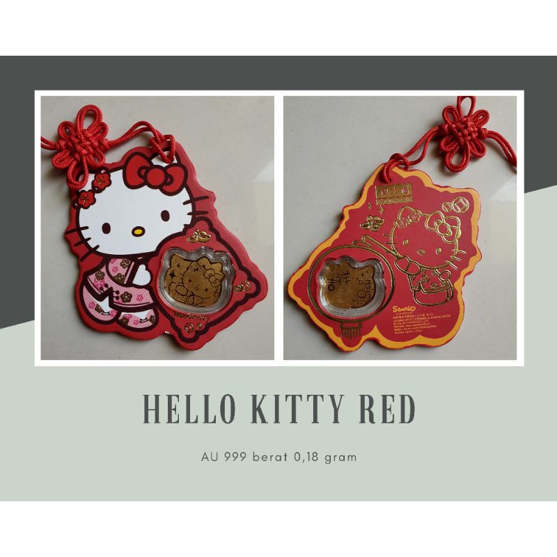 Logam Mulia koleksi Hello Kitty AU 999