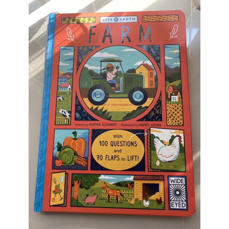 Preloved Life on earth: Farm with 100 questions and 70 lift-flaps