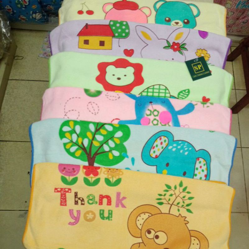 PROMO!!!!!Handuk Bayi Lembut Microfiber  Baby Dream-Handuk Baby Dream Ukuran 50x100 Cm