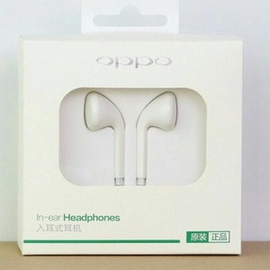 HEADSET EARPHONE HANDSFREE F1 F3 R9 R5 R7 NEO JOY ORIGINAL EARPHONES NON KARET