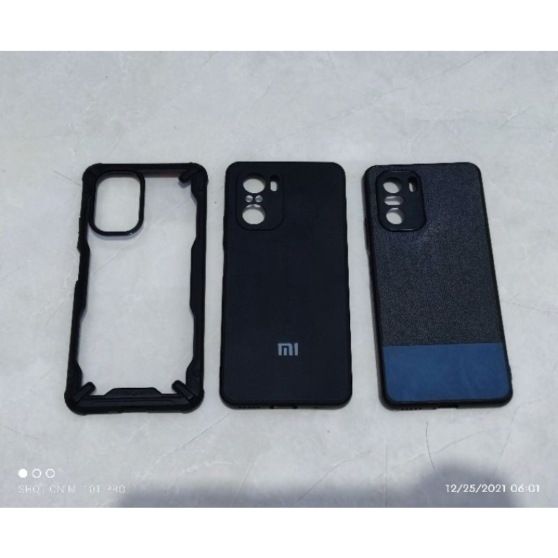 Case RINGKE Original Poco F3, Case Jeans, IPhone model Black Slim