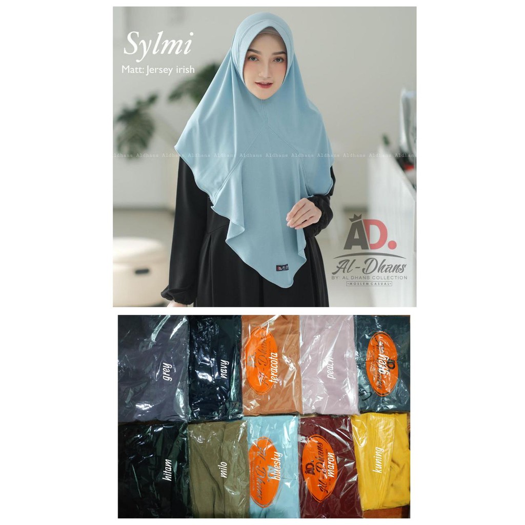 SYLMI ORI ALDHANS AL-DHANS HIJAB /JILBAB KESEHARIAN/JILBAB LANGSUNG JILBAB INSTAN KERUDUNG ORIGINAL/