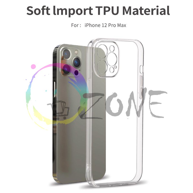 SOFTCASE TRANSPARAN 12 PRO MAX PREMIUM CLEAR SOFT CASE