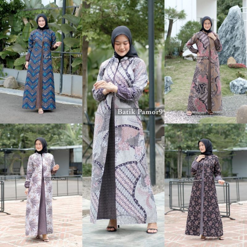 GAMIS CARDY RIN'S BATIK ORIGINAL DESIGN BATIK PEKALONGAN