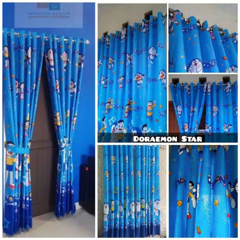 GORDEN KARAKTER BLACKOUT IMPORT GORDEN PINTU DAN GORDEN JENDELA KAMAR