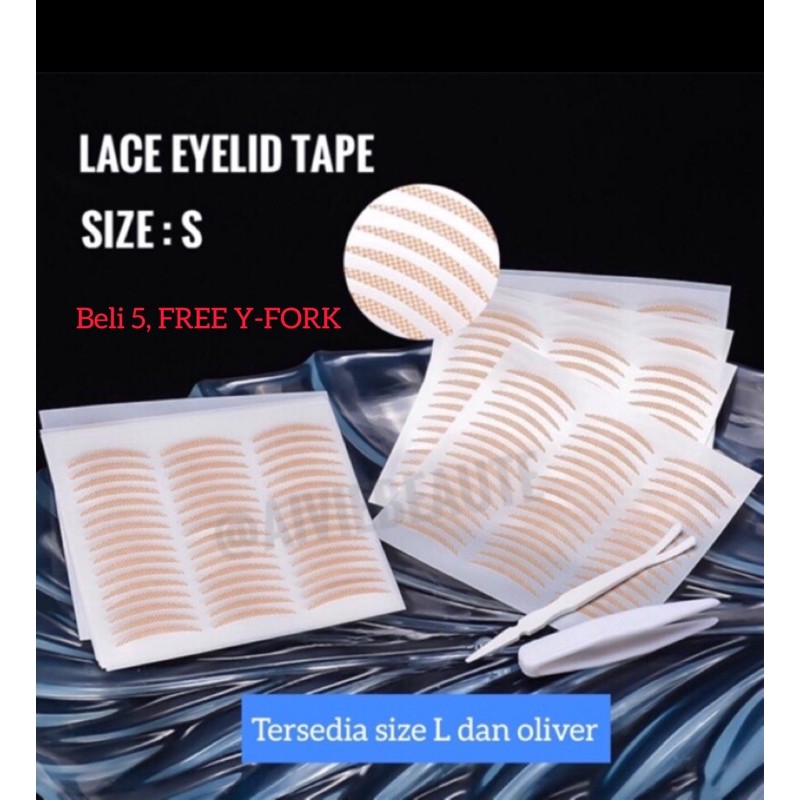 Skot Mata Jaring Lembaran / Lace eyelid Sticker