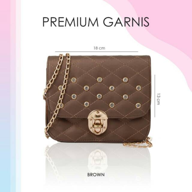 Premium Garnis - Tas Wanita / Tas Selempang / Tas Bahu Wanita/ Tote Bag