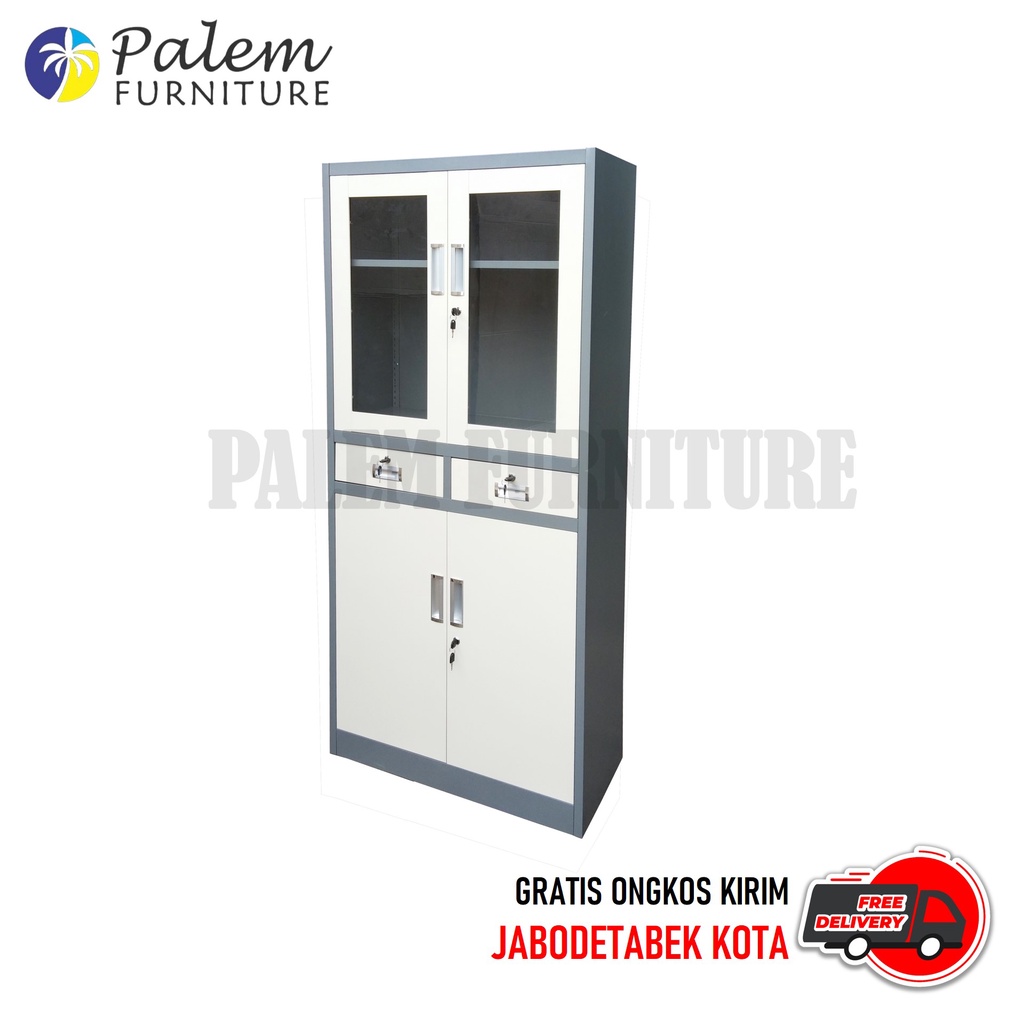 Lemari Arsip Lemari Besi Laci Kaca Lemari Buku Kantor Serbaguna