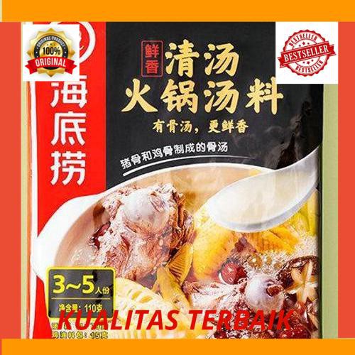 

New HT - BUMBU INSTANT HAIDILAO HOTPOT - HAIDILAO HOT POT SHABU SHABU - PORK BONE