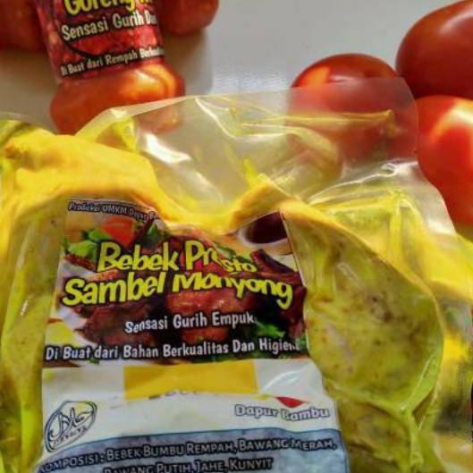 

12.12 F⚡ASH SALE Bebek Ungkep Presto Sambel Monyong Isi 1 Ekor Frozen Food