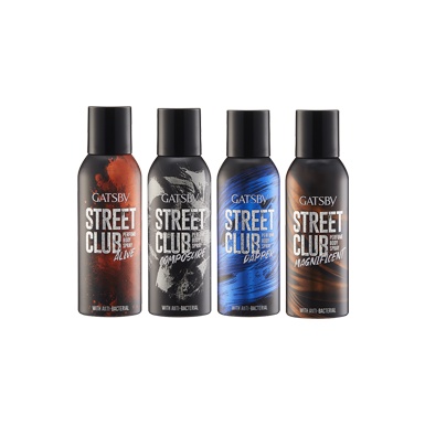 Gatsby street club body spray 150ml