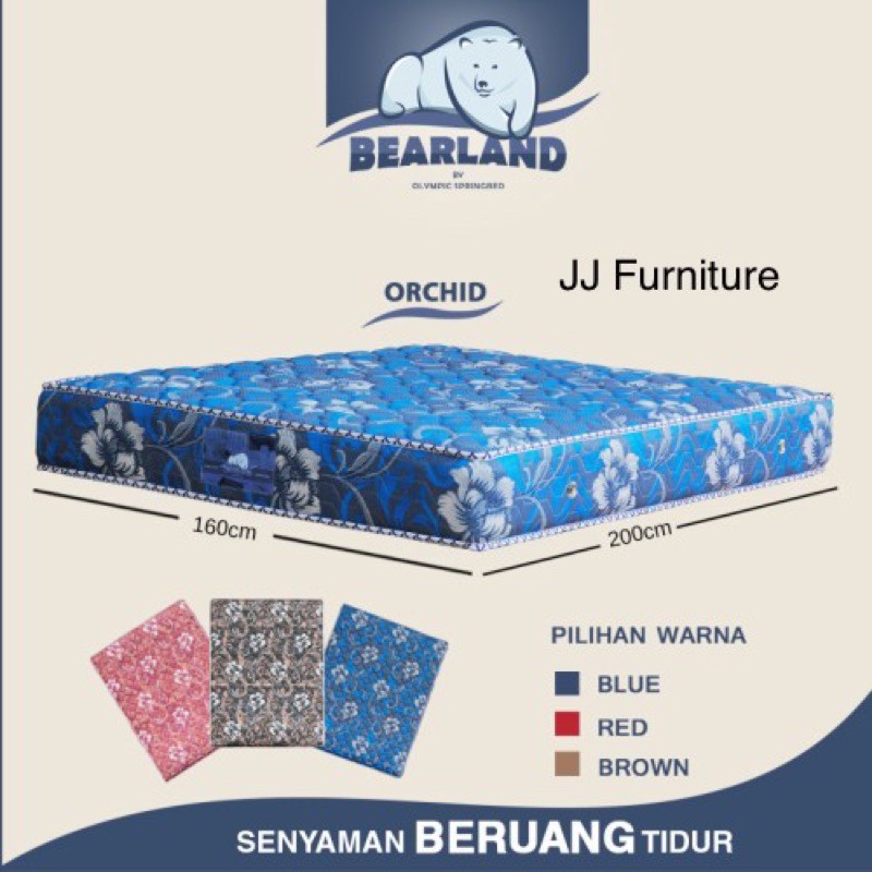 Bearland springbed kasur matras makassar olympic bearland