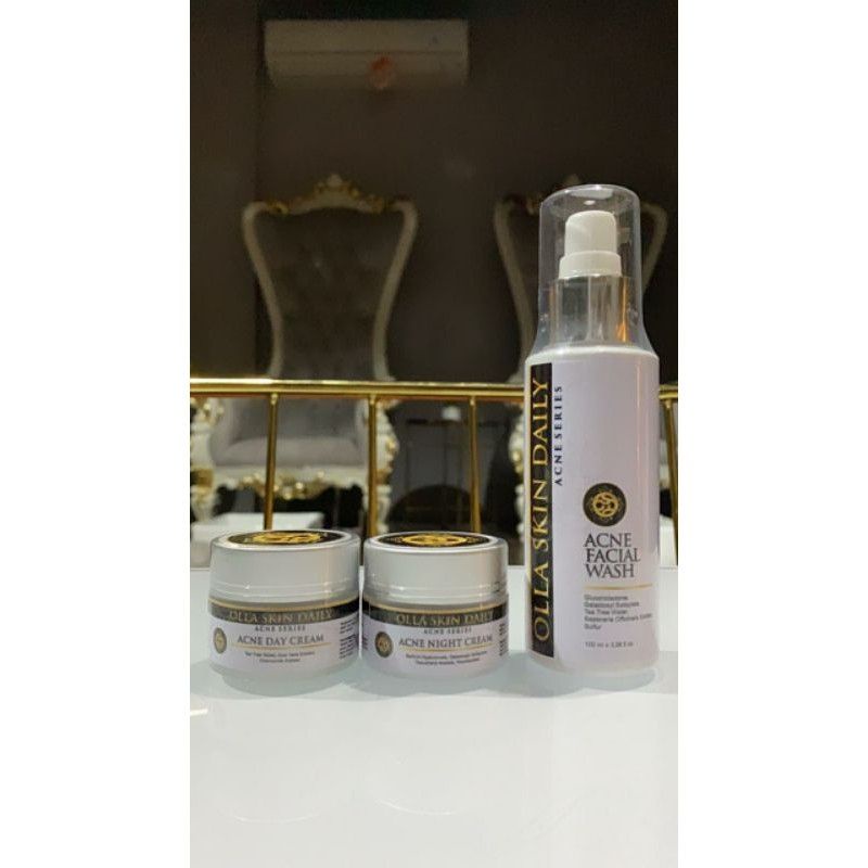 osd paket pemula acne olla skin daily free gift