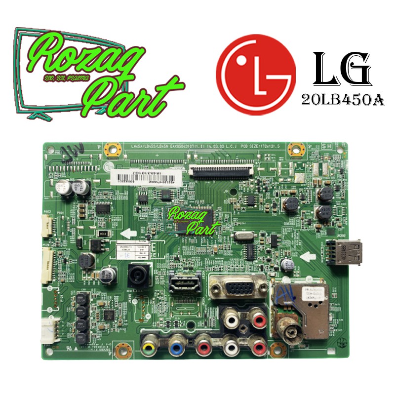 Mesin Mainboard Empeg Modul TV LG Type 20LB450A 20LB 450 A