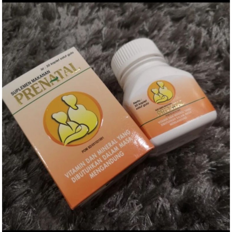 Prenatal isi 30 Kaplet Suplemen Vitamin dan Mineral Ibu Hamil