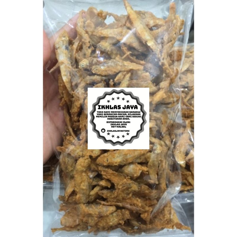 Jual Cod Kripik Ikan Saluang Wader Oleh Oleh Barabai Hst Kalsel 400