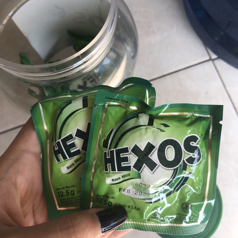 

PERMEN HEXOS ECERAN / PERMEN HEXOS RASA MINT / permen hexos murah solo