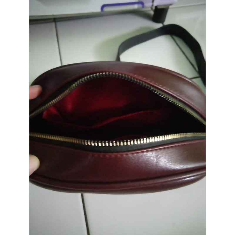 TAS SELEMPANG WANITA BOBA BAG FREE INISIAL NAMA