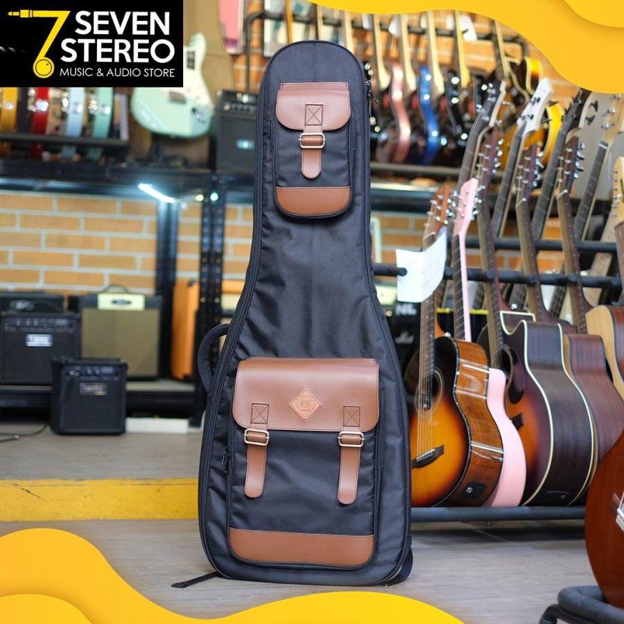 Bartels Vintage Pro Gigbag Tas Gitar Bass Akustik Elektrik