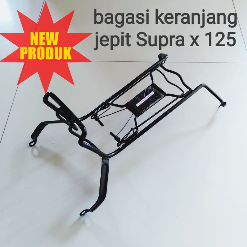BAGASI SUPRA X 125 LAMA/NEW SUPRA X 125 D/R SUPRA BATMAN SUPRA X 125 TR BAHAN BESI PENUH