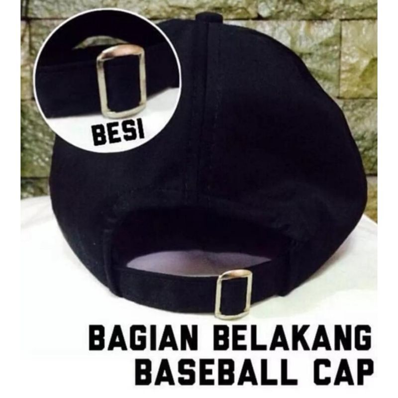 Topi baseball lidah pendek / Korean style