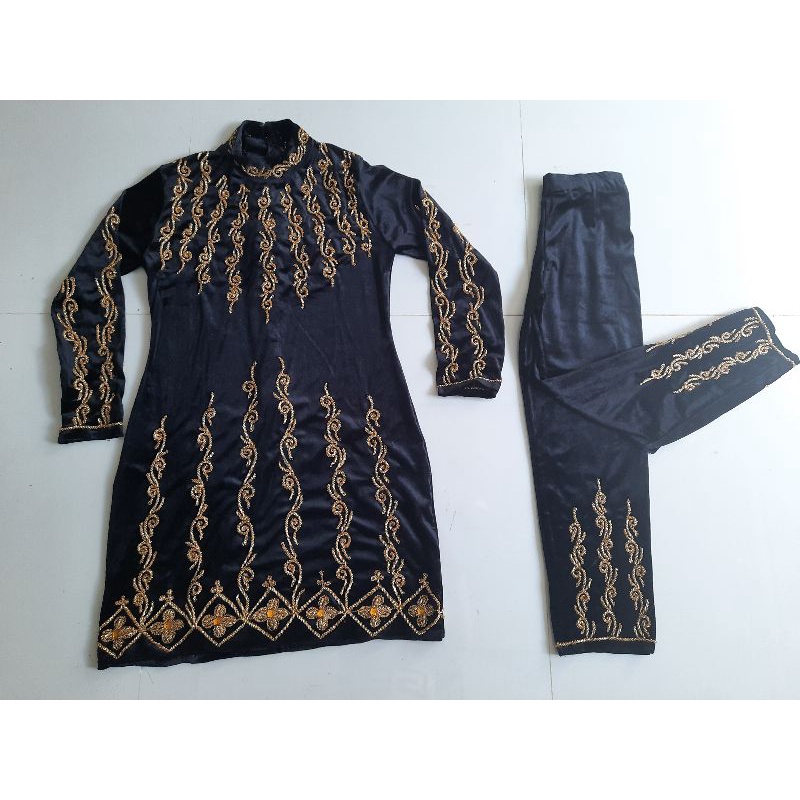 Stelan Baju Aceh Payet Cewek