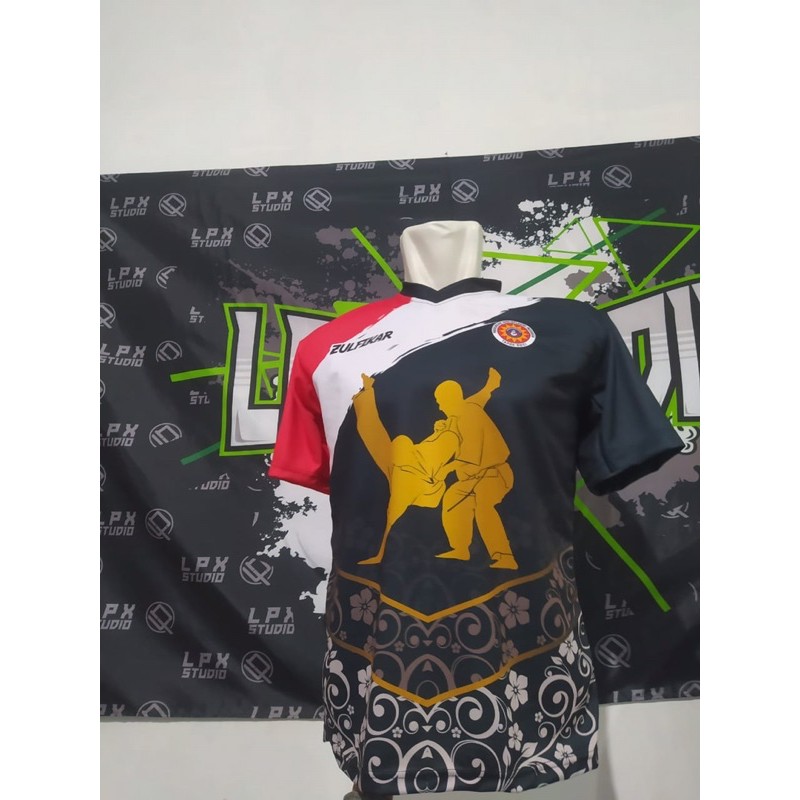 Kaos Pencak Silat , Pagar Nusa , Psht Dll , Bisa Custom Nama Logo