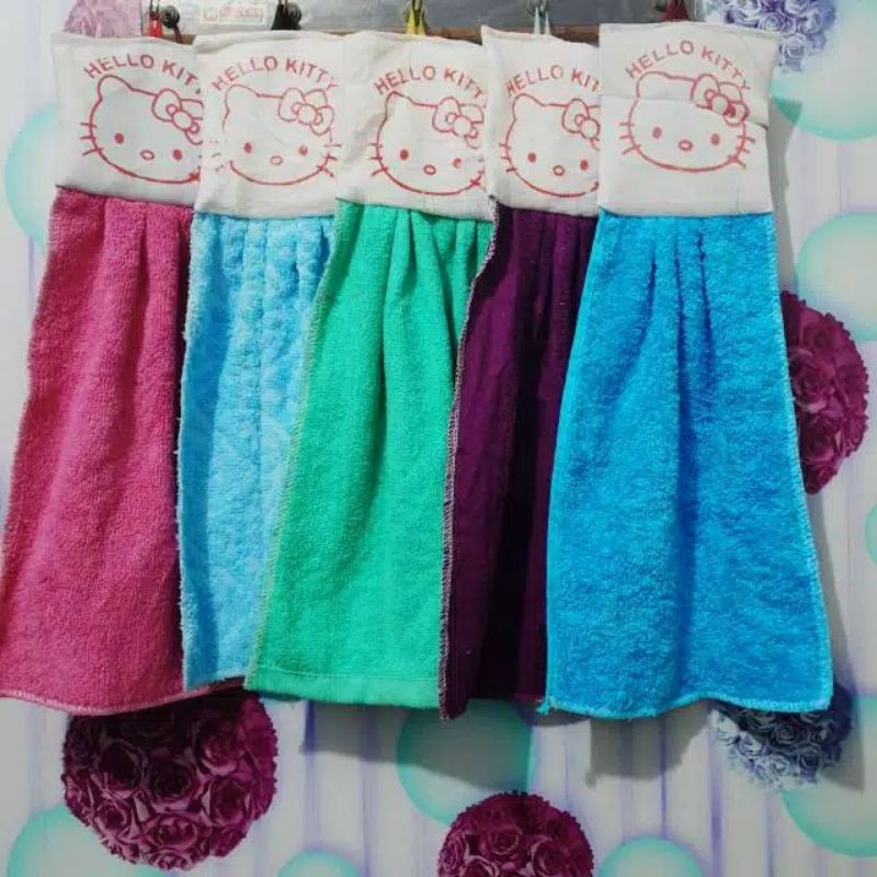 Lap Tangan Handuk Karakter Kain Lap Dapur Serbaguna