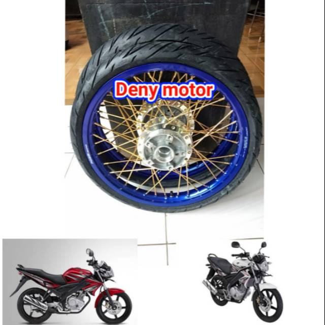 Velg jari-jari Vixion old Ring 17 plus ban