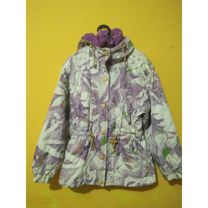 DESCENTE X PREMIER VINTAGE WOMAN JAKET SECOND - jaket bulu angsa