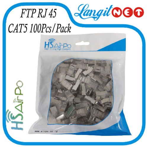 CONNECTOR HS AIRPO RJ45 FTP CAT5E