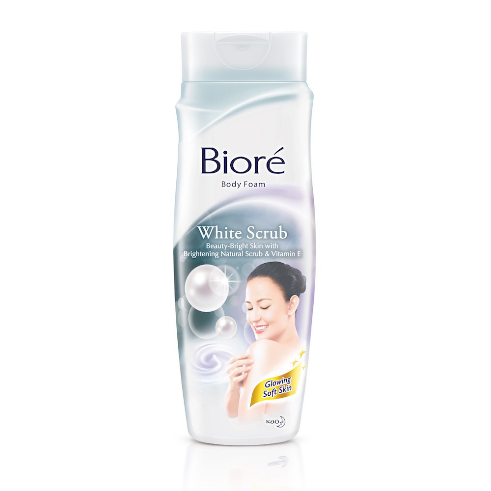 Biore Body White Scrub 250 Ml Botol