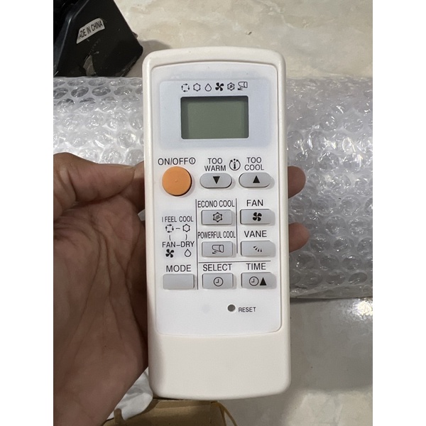 REMOTE REMOT AC MITSUBISHI ELECTRIC LIS SILVER