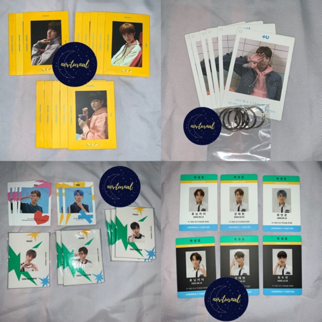 TXT - The Dream Chapter Magic Star Photocard PC Ring Yeonjun Soobin Hueningkai Taehyun Beomgyu