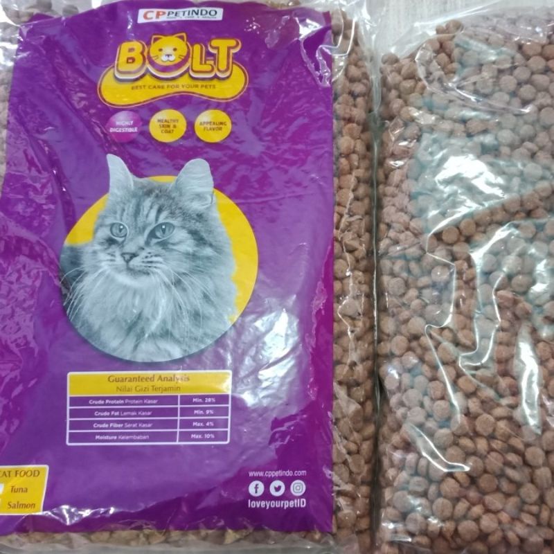 PAKAN KUCING BOLT TUNA/DONAT Freshpack