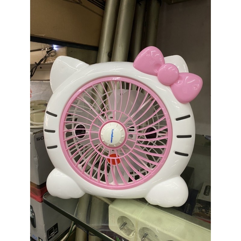 KIPAS ANGIN MEJA YAMAKAWA KARAKTER/ANAK KECIL HELLO KITTY ; DORAEMON