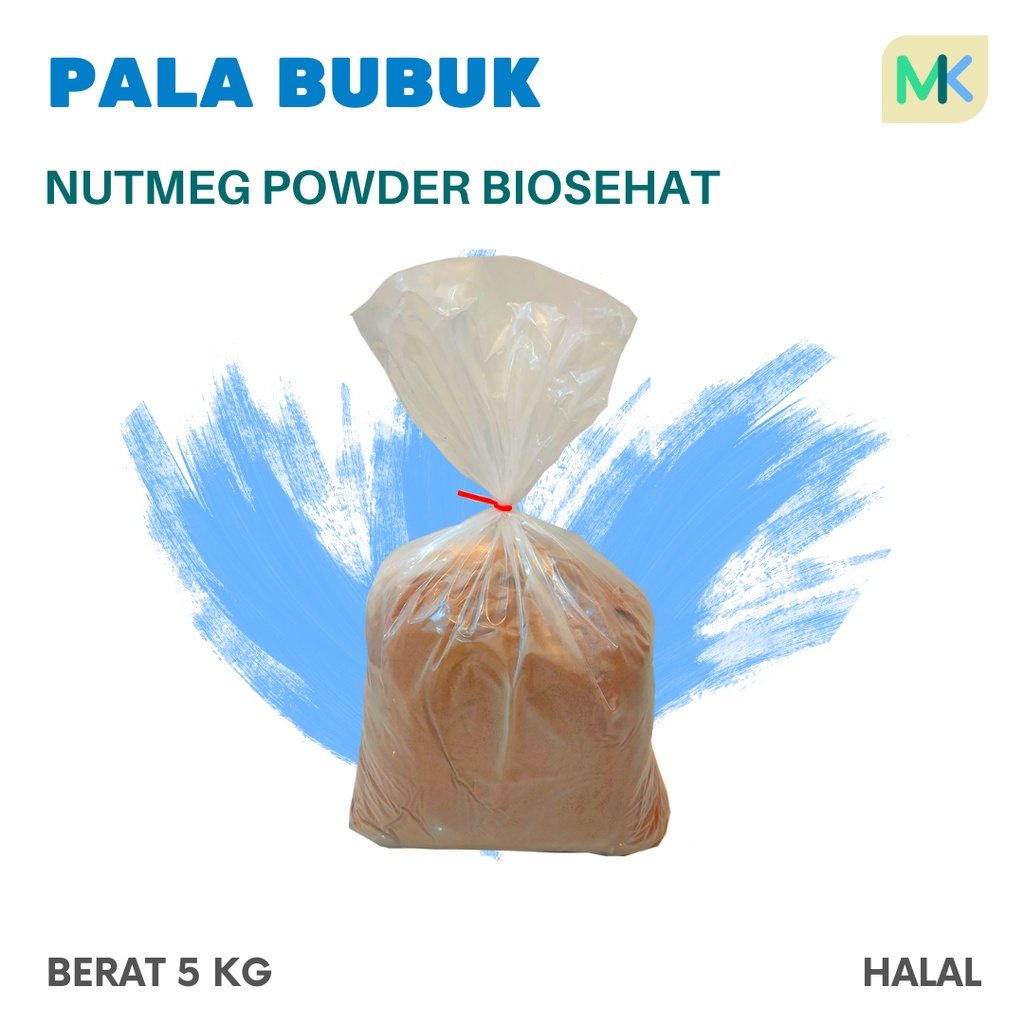 

PALA BUBUK BIOSEHAT NUTMEG GROUND POWDER MESH 30 5KG HALAL